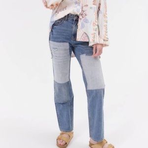 BDG Cowboy Patchwork Jeans